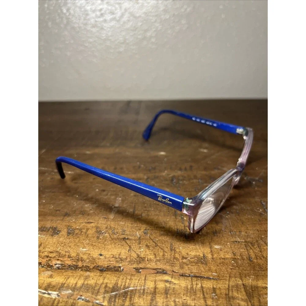 Ray Ban Eyeglasses Youth RB 1591 3807 48-16-130 Blue Full Rim FRAMES ONLY w/Case